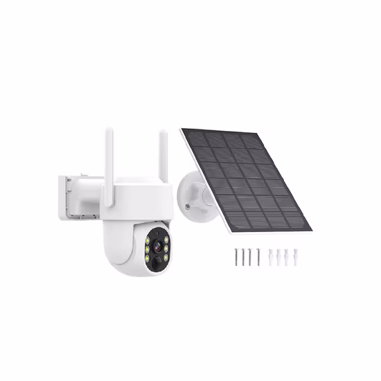 GSM 4 グラム SIM カード 8MP IP カメラ WiFi ソーラーパネルバッテリーセキュリティカメラ防水屋外 PTZ CCTV カメラ